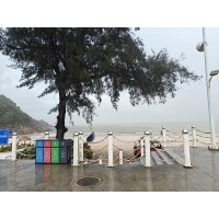 溪涌之行，6月風(fēng)雨擋不住激埃特的熱情